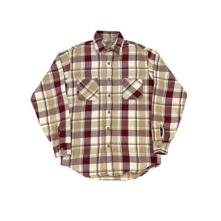 1970s-1980s "BIGMAC" heavy flannel check shirt (Ź)