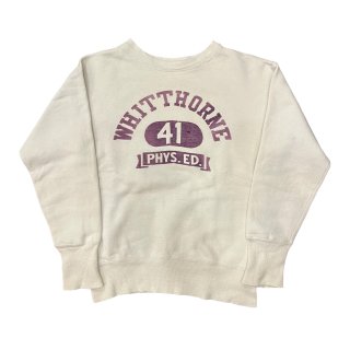 1950s~ vintage crew neck sweatshirt "champion" (size)