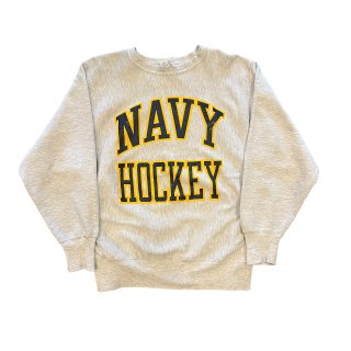 1990s~ vintage reverse weave  NAVY HOCKEY "champion" (size L)