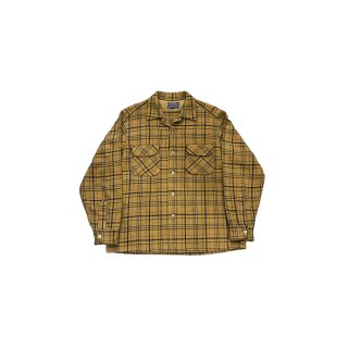 1960s!! Vintage "Pendleton" wool check shirt (Ź)