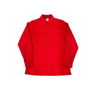 1950-60s Vintage wool brank shirt "McGREGOR" (Ź)