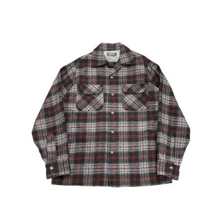 1950s!! Vintage "Pendleton" wool check shirt (Ź)