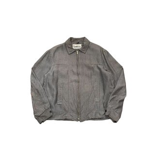 1950s!! Vintage "CAMPUS" gabardine zipup jacket (Ź)