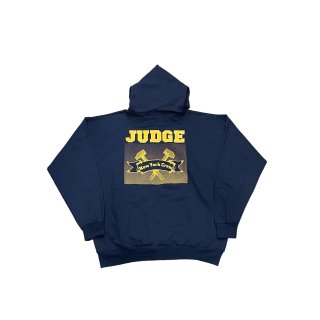 Deadstock!! 1990s "JUDGE" band print sweat hoodie (Ź)