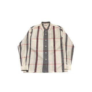 1960s!! "McGREGOR" Vintage cotton check shirt (Ź)