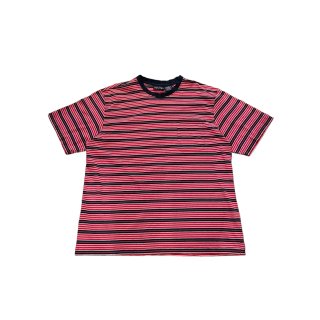  2000s!! "Puritan" stripe print T-shirt (Ź)