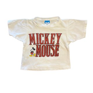 "KIDS ITEMS" 1980s vintage Disney print T-shirt"made in USA"(Ź)
