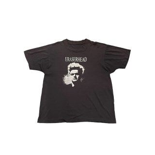 1980s!! Vintage "ERASERHEAD" movie print T-shirt (Ź) 