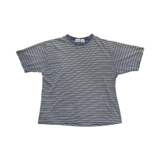 2000s!! "ARIZONA" stripe print T-shirt (Ź) 