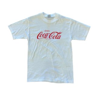 Made in USA!! 1980s&#12316; Coca Cola T-shirts "SIGNAL" (Ź)