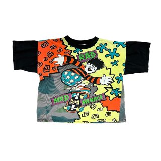 "KIDS ITEMS" Made in USA!! 1990s rad mad menace  T-shirts "STREET" (Ź)
