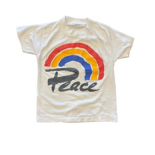 KIDS ITEM 1980s~ design T-shirtsPeace  (Ź)