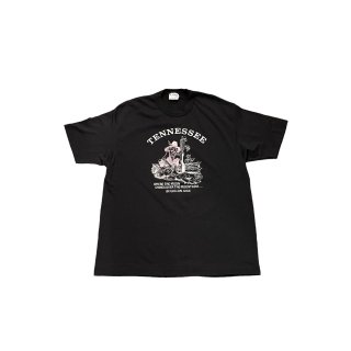 Made in USA!! 1980s "TENNNSSEE" good design print T-shirt (Ź) 