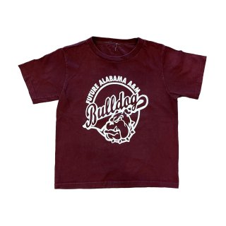 KIDS ITEM 1990s~MADE IN USA college T-shirtsBulldog  (Ź)