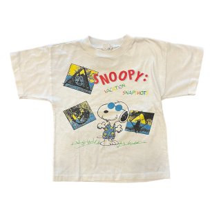 KIDS ITEM 1980s~MADE IN USA character T-shirtsSNOOPY (Ź)
