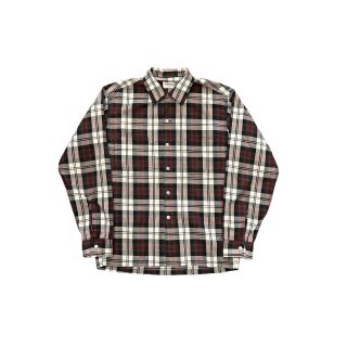 1960s!! "McGREGOR" Vintage cotton check pattern L/S shirt (Ź)
