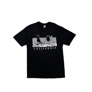 2000s!! "California" Old design print T-shirts (Ź)