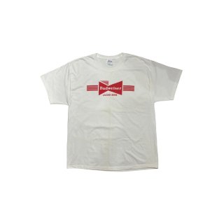2000s "Budweiser" Old logo print T-shirts (Ź)