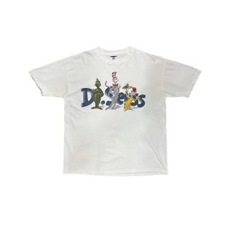 1990s!! "Dr.Seuss" Old print T-shirts (Ź)