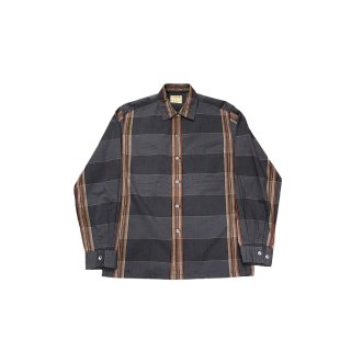 1960s!! "McGREGOR" Vintage check design cotton shirt (Ź) 