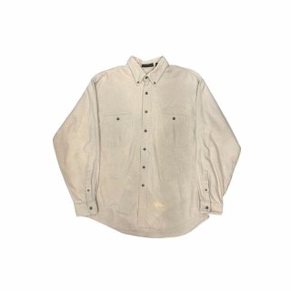 1990s!! "Eddie Bauer" old L/S cotton shirt (Ź)