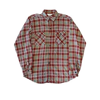 1980ǯ Vintage
&#160;Made in USA "FIVE BROTHER"
check flannel shirt ()