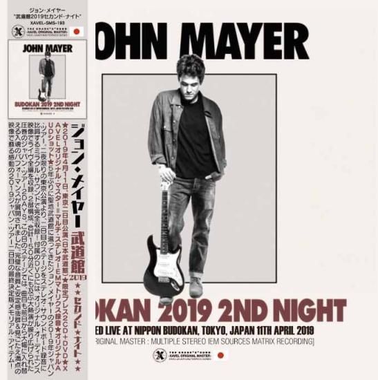 John Mayer (2CD+DVD)「Live at Budokan 2019 2nd Night