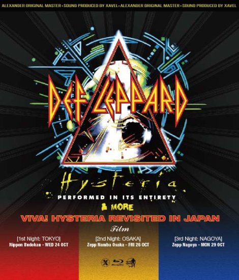 Def Leppard (3BDR)「Viva! Hysteria Revisited in Japan Film」 - RECXROCK その他