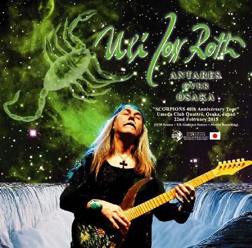 未使用 Uli Jon Roth ウリ・ジョン・ロート Scorpions Uli Jon Roth 