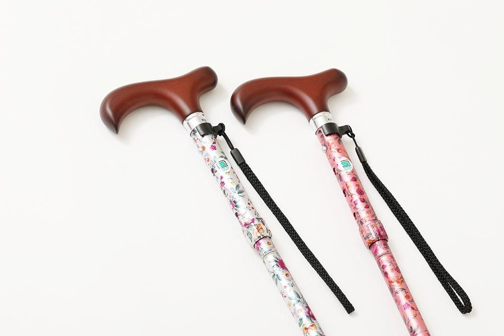 とってもステッキ花柄P 折りたたみタイプ - 【公式通販】素敵屋