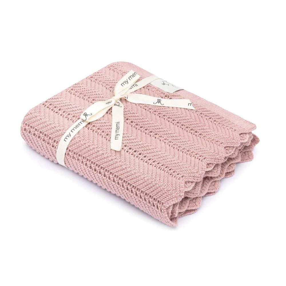 my memi<br>Bamboo Blanket 80100(Feather/Powder Pink)