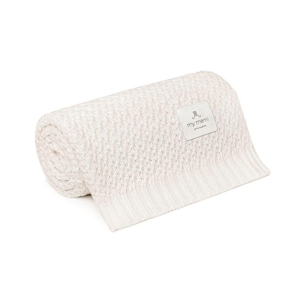 my memi Bamboo Blanket 80100(Chain/Cream)