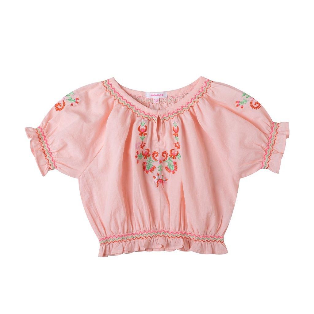 <img class='new_mark_img1' src='https://img.shop-pro.jp/img/new/icons21.gif' style='border:none;display:inline;margin:0px;padding:0px;width:auto;' />50%OFF KIDSAGOGO capucine top(blossom)2-3Y