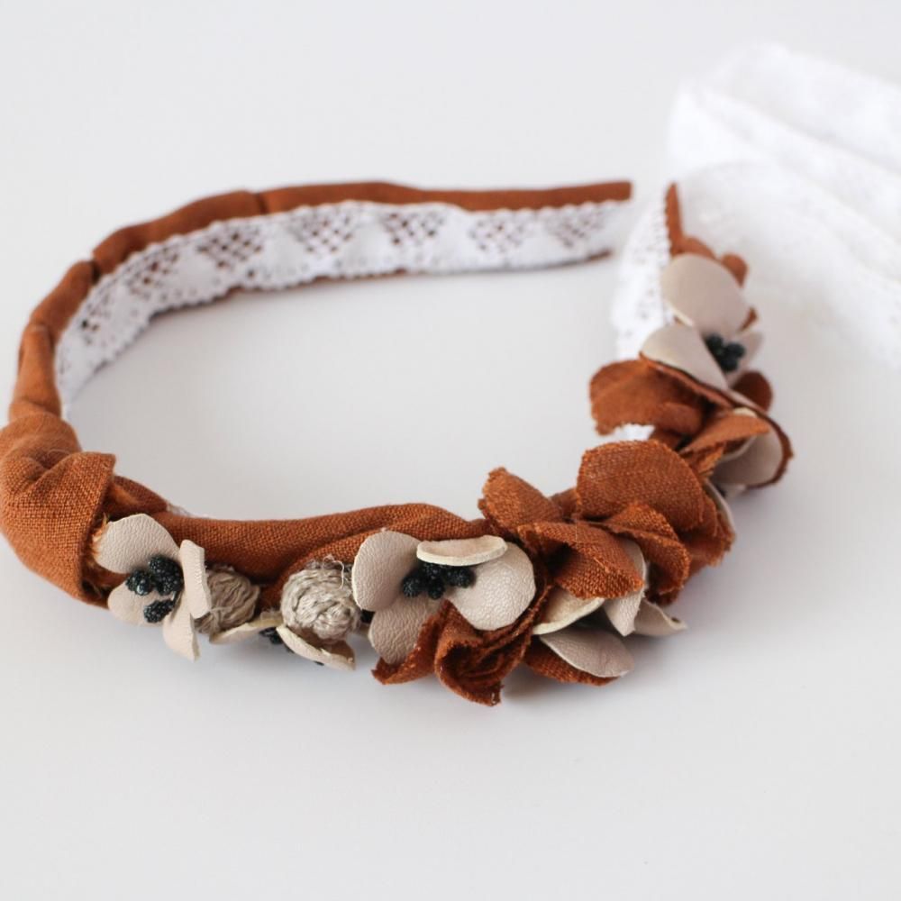 MaJuLa handmade The Deep Forest Headband(brown)