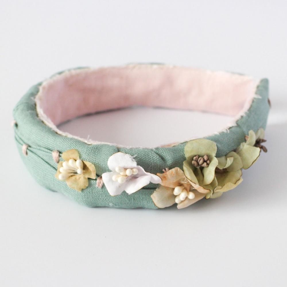 MaJuLa handmade A Glimmer Of The Water Headband(blue green)