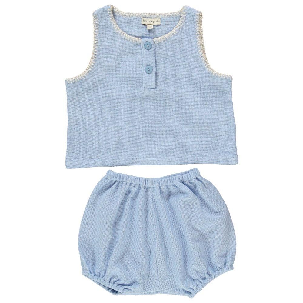<img class='new_mark_img1' src='https://img.shop-pro.jp/img/new/icons21.gif' style='border:none;display:inline;margin:0px;padding:0px;width:auto;' />50%OFF Bebe Organic Mateo Baby Set(Mediterranean)