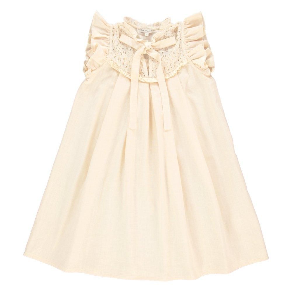<img class='new_mark_img1' src='https://img.shop-pro.jp/img/new/icons21.gif' style='border:none;display:inline;margin:0px;padding:0px;width:auto;' />50%OFF 饹1 Bebe Organic Milja Dress(Pearl Lace)6Y
