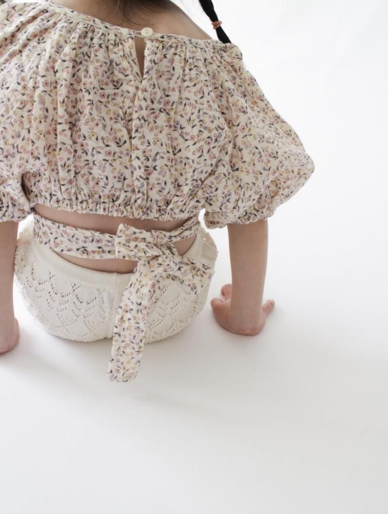 <img class='new_mark_img1' src='https://img.shop-pro.jp/img/new/icons21.gif' style='border:none;display:inline;margin:0px;padding:0px;width:auto;' />50%OFF MIPOUNET DIANA MUSLIN TOP(CREAM/PINK)