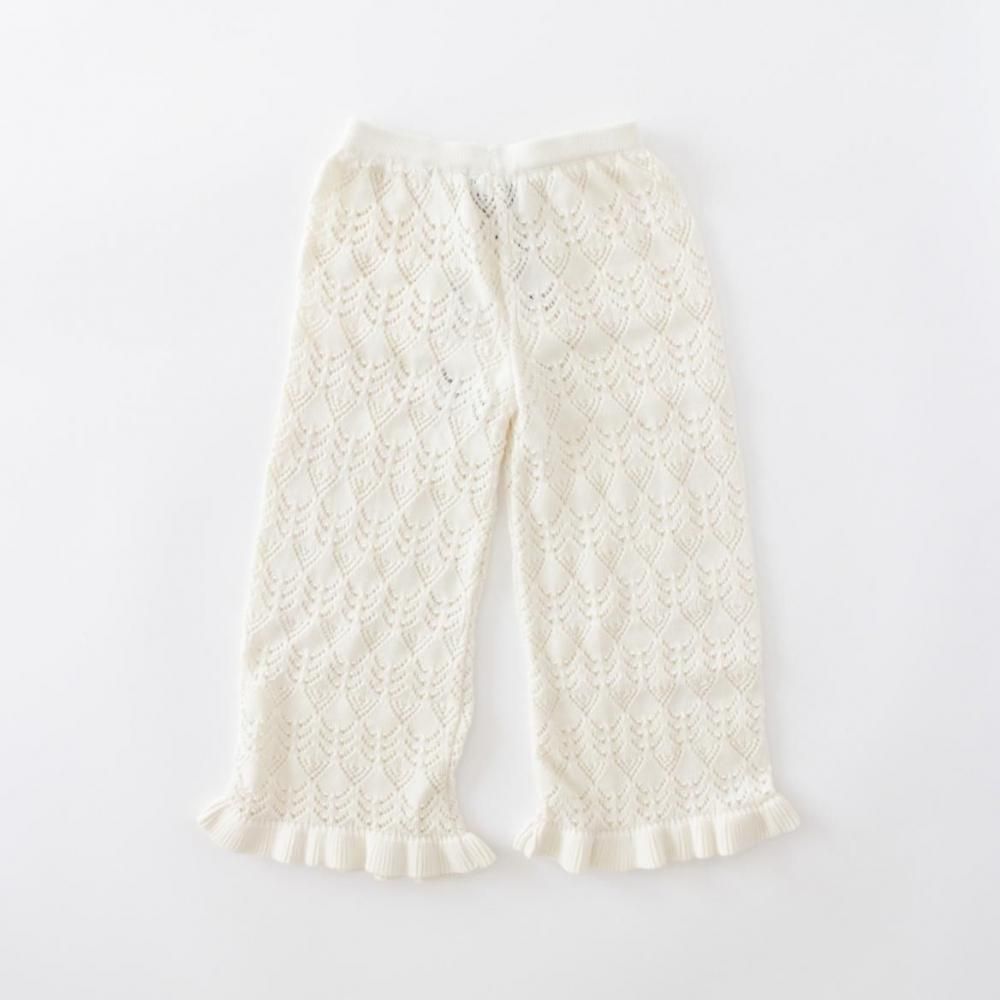 <img class='new_mark_img1' src='https://img.shop-pro.jp/img/new/icons21.gif' style='border:none;display:inline;margin:0px;padding:0px;width:auto;' />50%OFF MIPOUNET RITA OPENWORK PANT(ECRU)