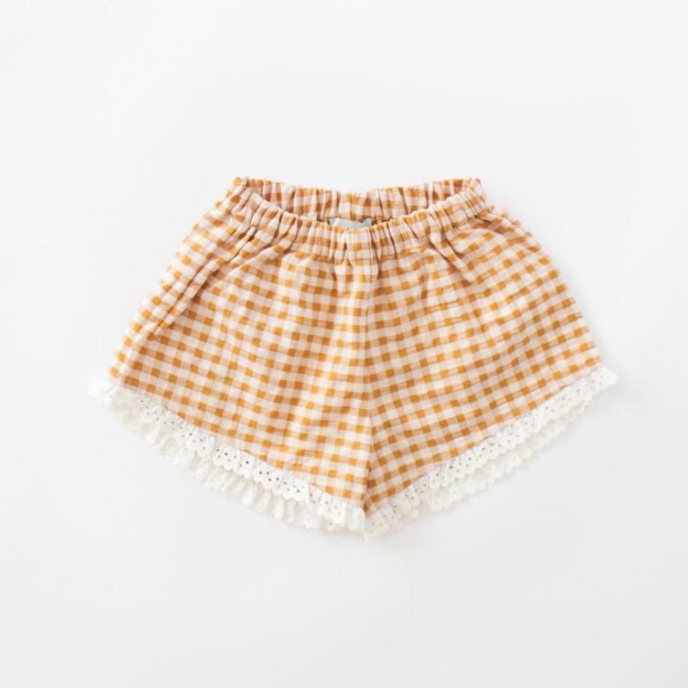 <img class='new_mark_img1' src='https://img.shop-pro.jp/img/new/icons21.gif' style='border:none;display:inline;margin:0px;padding:0px;width:auto;' />50%OFF MIPOUNET CARMELA VICHY SHORT(CARAMEL)