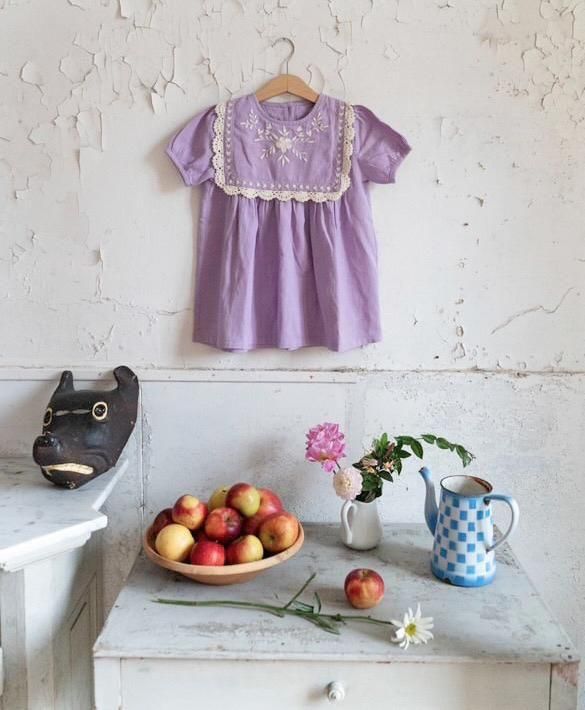 <img class='new_mark_img1' src='https://img.shop-pro.jp/img/new/icons21.gif' style='border:none;display:inline;margin:0px;padding:0px;width:auto;' />50%OFF 饹1 Marlaguette Magdalena dress(parme)4Y