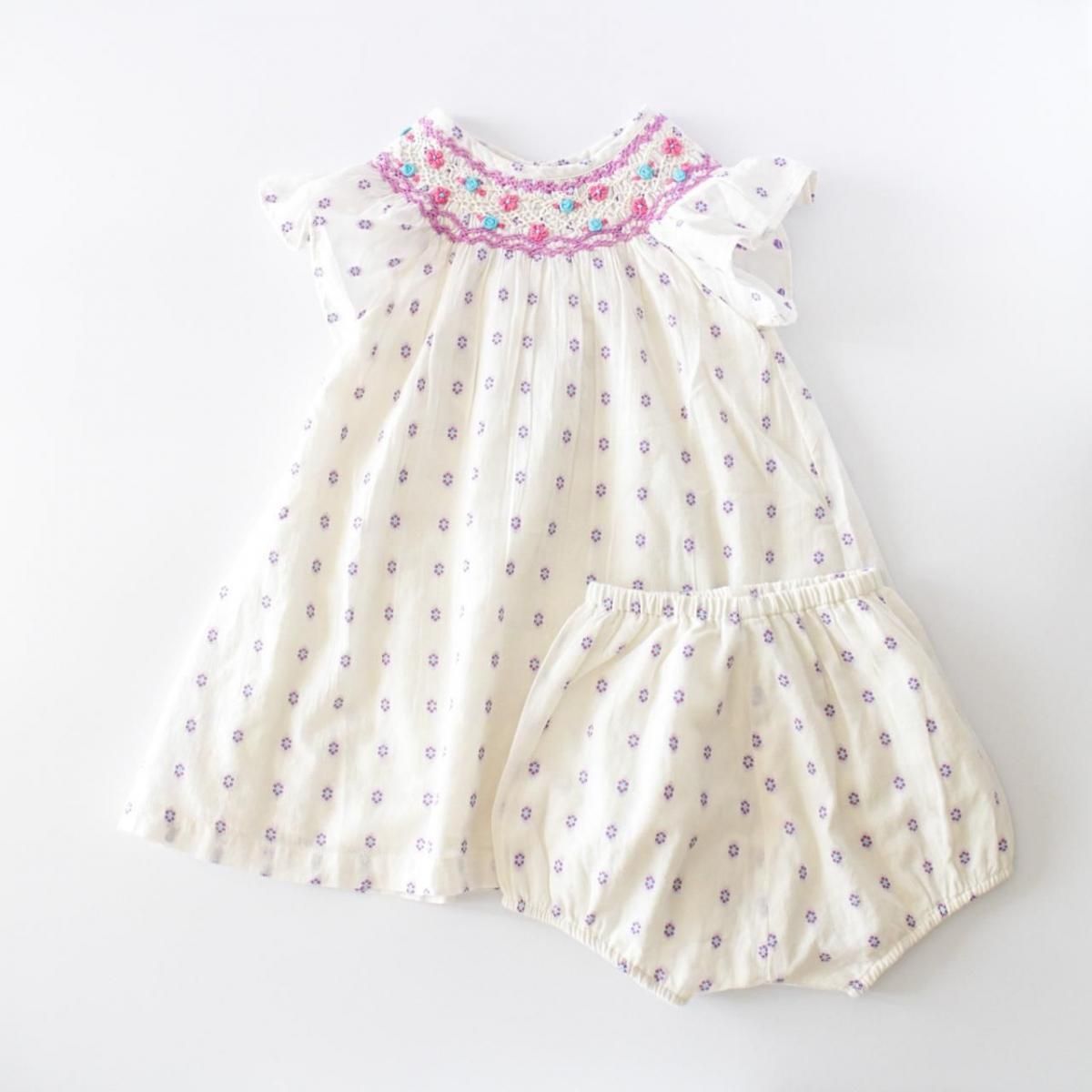 <img class='new_mark_img1' src='https://img.shop-pro.jp/img/new/icons21.gif' style='border:none;display:inline;margin:0px;padding:0px;width:auto;' />50%OFF Bebe Organic Diana Baby Set(Midsummer Dream)