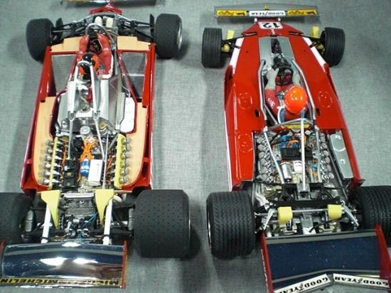 エグゾト 1/18 1975年 フェラーリ 312T & 312T4 ギフトセット N ...