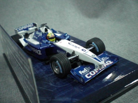 PMA ミニチャンプス 1/43 2002年 ウィリアムズ F1 BMW ランチカー Rシューマッハ ＃5 - THE PALACE