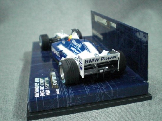 PMA ミニチャンプス 1/43 2002年 ウィリアムズ F1 BMW ランチカー Rシューマッハ ＃5 - THE PALACE