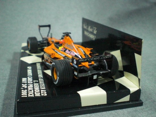 PMA ミニチャンプス 1/43 2001年 オレンジアローズ アジアテック A22 E・ベルナルディ ＃15 - THE PALACE