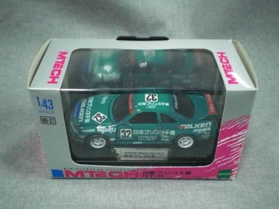 エポック社 エムテック 1/43 日産プリンス千葉 GT-R ＃32 - THE PALACE