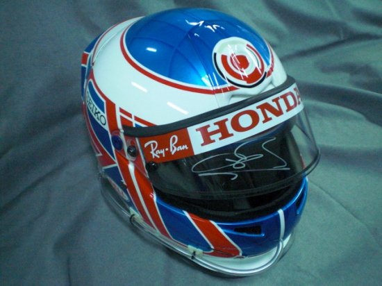 2006年 ハンガリーGP ジェンソン・バトン F1初優勝！ 記念レプリカヘルメット - THE PALACE