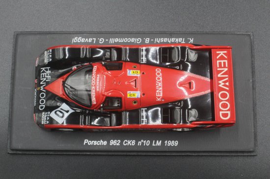 Spark 1/43 1989年 ポルシェ 962 CK6 LM No.10 - THE PALACE