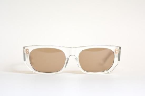 小物 LUNETTA BADA NO23 0030 (CRYSTAL / BROWN) Lunetta BADA ルネッタバダ No.23 col.0030 - メガネと